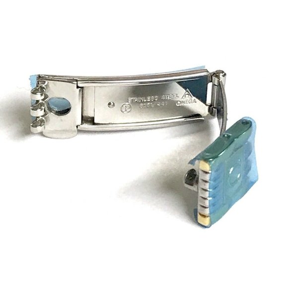 Omega De Ville Steel & Gold Plated 6151/441 Clasp - Picture 6 of 9